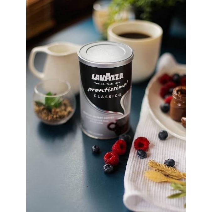 Кофе растворимый с молотым Lavazza Prontissimo Classico банка 95 г