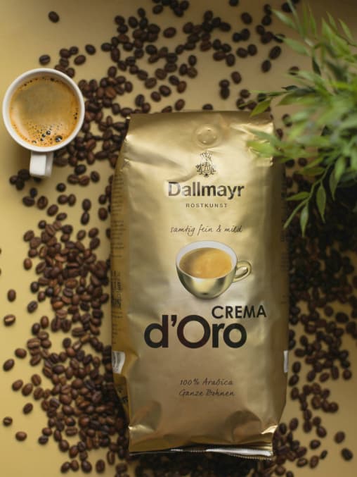 Кофе в зернах Dallmayr Crema d’Oro 500 гр (0,5 кг)