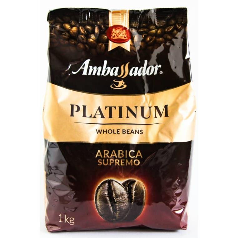 Кофе в зернах Ambassador Platinum Arabica Supremo 1000 г