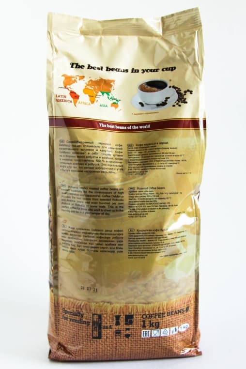 Кофе в зернах DeMarco Fresh Roast Crema 1000 г