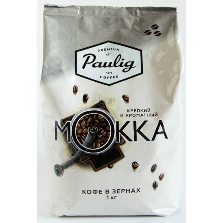 Кофе в зернах Paulig Mokka 1000 г