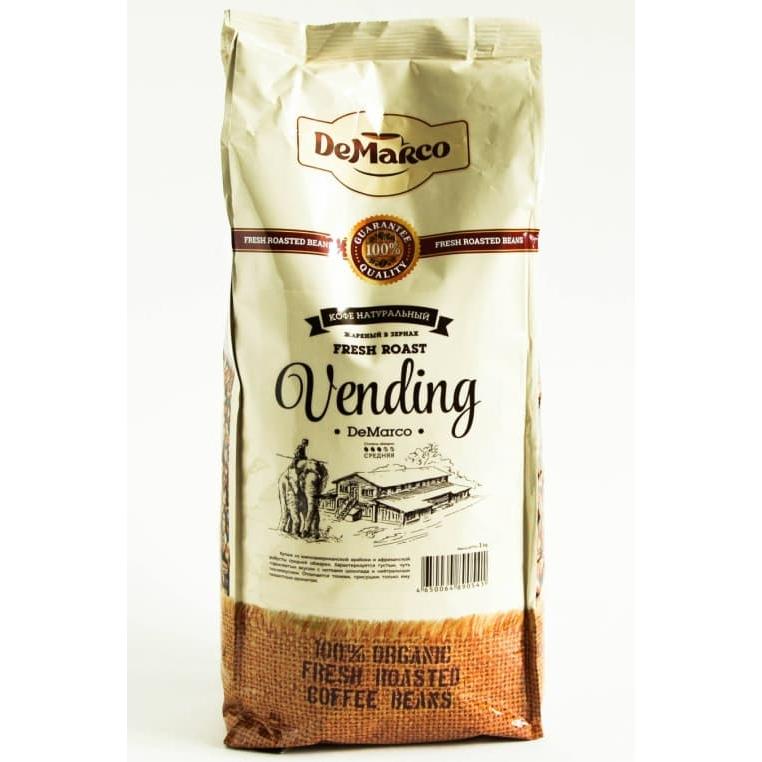 Кофе в зернах DeMarco Fresh Roasted Beans Vending 1000 г