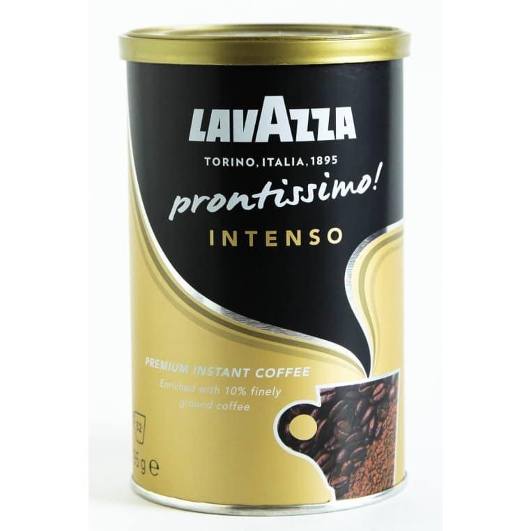 Кофе растворимый с молотым Lavazza Prontissimo Intenso банка 95 г