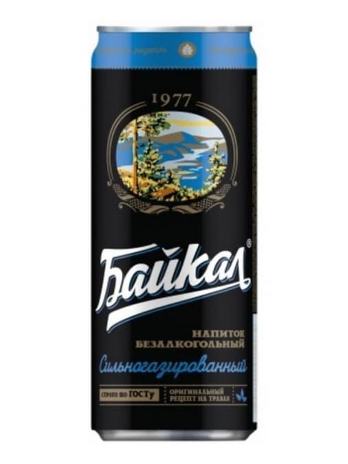 Напиток Черноголовка Байкал 1977 330мл ж/б