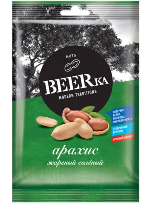 Арахис соленый BEERKа 90 г