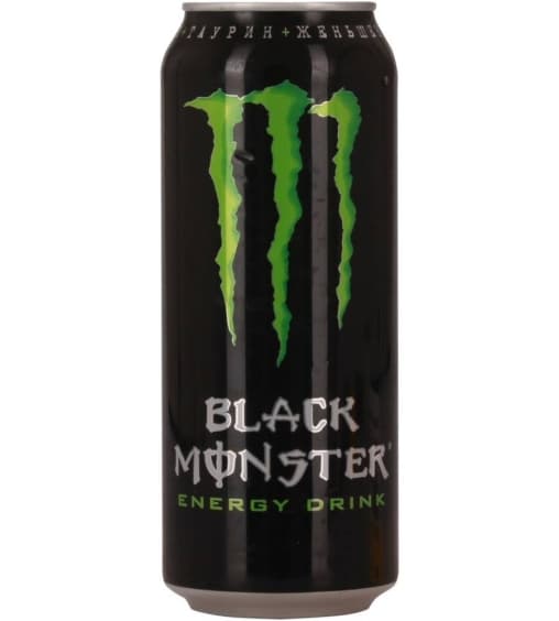 Энергетический напиток Black Monster Green 500 мл ж/б