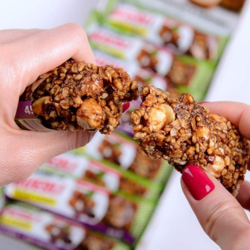 BOMBbar Батончик мюсли ФУНДУК 45 г