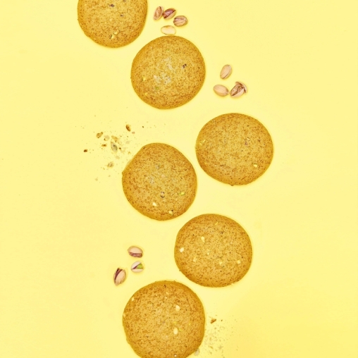 BombBar протеиновое низкокалорийное печенье Фисташка 40 г