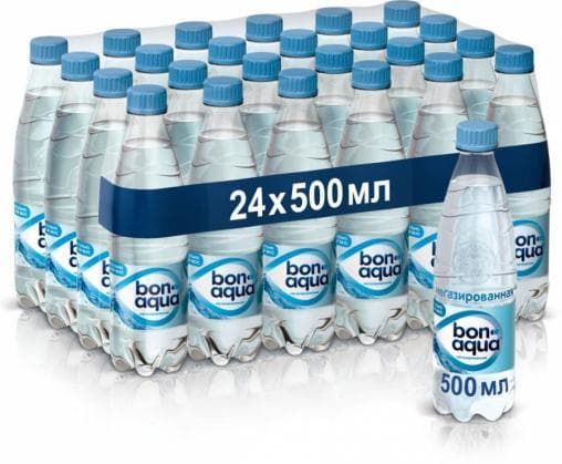 Вода BonAqua без газа 500 мл ПЭТ