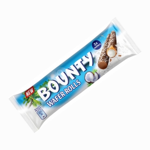 Трубочки вафельные Bounty Wafer Rolls 23,4 г