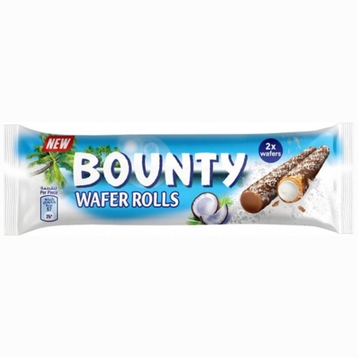 Трубочки вафельные Bounty Wafer Rolls 23,4 г