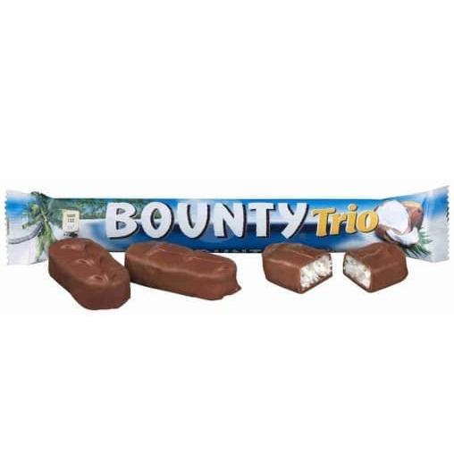 Батончик шоколадный Bounty Trio 82,5 г