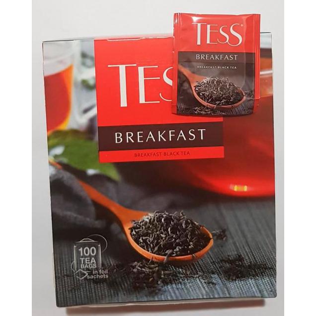 Чай черный Tess Breakfast 100 пак. × 1,8 г