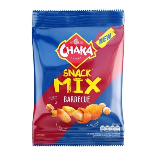 CHAKA Смесь Snack MIX со вкусом барбекю 50 г