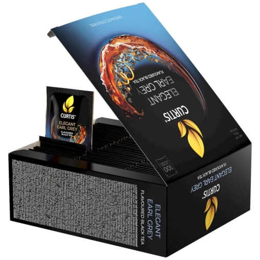 Чай черный Curtis Elegant Earl Grey 100 саше × 1.7 г