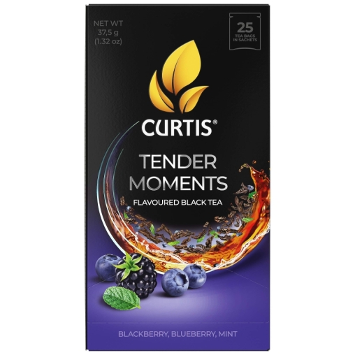 Чай черный Curtis Tender Moments 25 саше × 1.5 г Чай черный Curtis Tender Moments 25 саше × 1.5 г