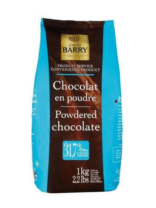 Cacao Barry Callebaut Какао-порошок 31,7% с сахаром 1 кг