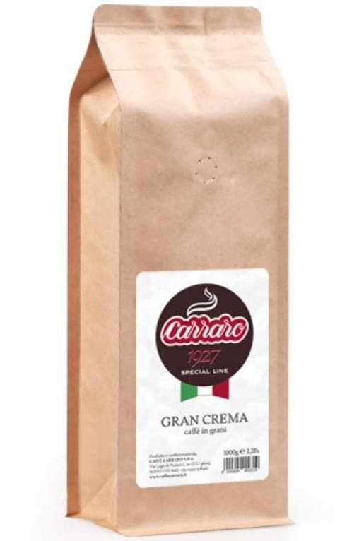 Кофе зерновой Carraro Gran Crema 1000 гр