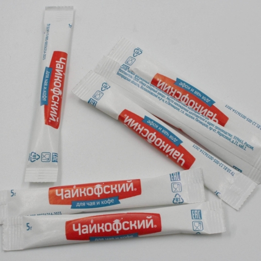 Сахар в стиках Чайкофский 5 г ×60 шт.