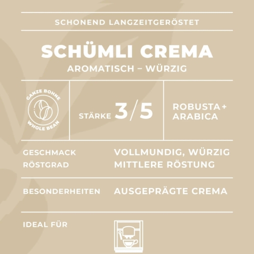 Кофе в зернах Kafer Selektion Schumli Crema 1000 г