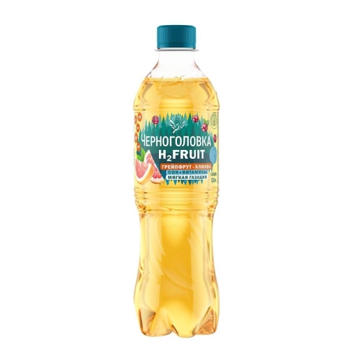 Черноголовка H2FRUIT Грейпфрут Клюква 500 мл ПЭТ