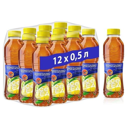 Черноголовка Ice Tea Чёрный чай Лимон Лайм 500 мл ПЭТ