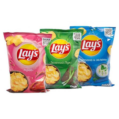 Чипсы Lays Микс 37 г