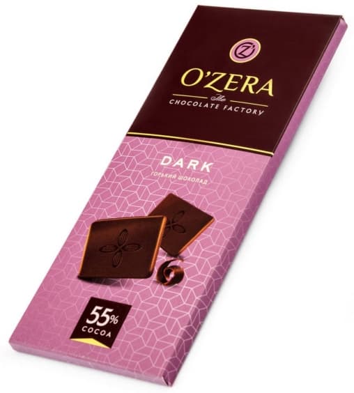 Шоколад O"Zera Dark 55% тёмный 90 г