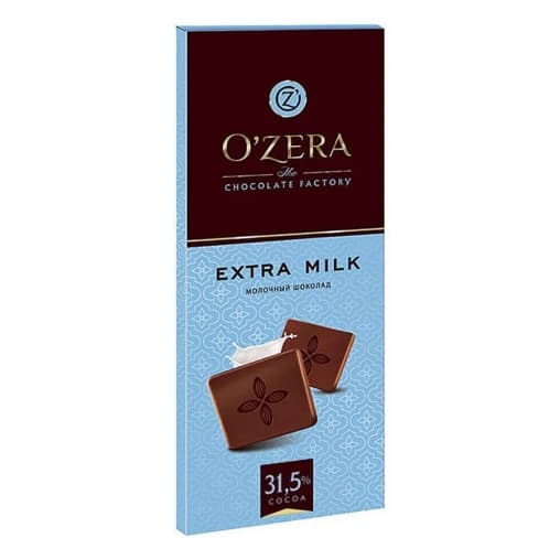 Шоколад O"Zera Extra milk молочный 90 г