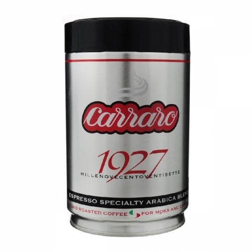 Кофе молотый Carraro Tin 1927 в банке 250 г