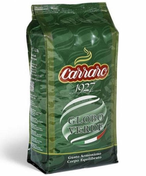 Кофе зерновой Carraro Globo Verde 1000 гр