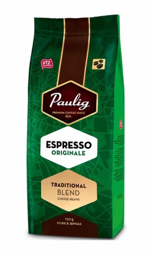 Кофе в зернах Paulig Espresso Originale 250г