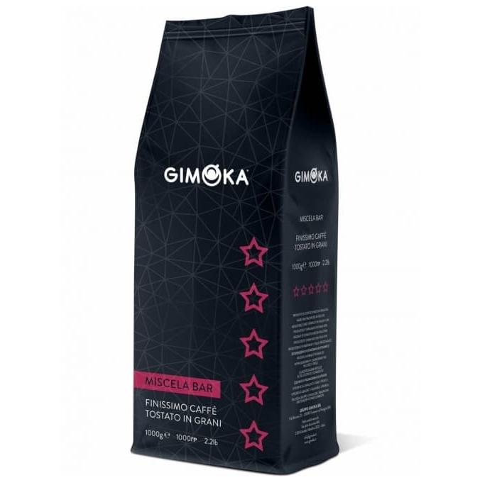 Кофе в зернах Gimoka 5 Stelle 5 Звезд 1000 г