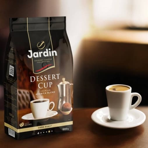 Кофе в зернах Jardin Dessert Cup 1000 г