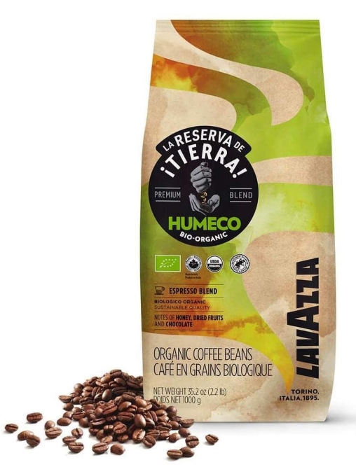 Кофе в зернах Lavazza ¡TIERRA! Bio Organic HUMECO 1000 г