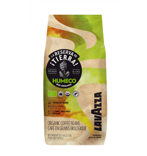 Кофе в зернах Lavazza ¡TIERRA! Bio Organic HUMECO 1000 г