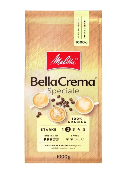 Кофе в зернах Melitta BELLA CREMA Speciale 1000 г *8 1000 г