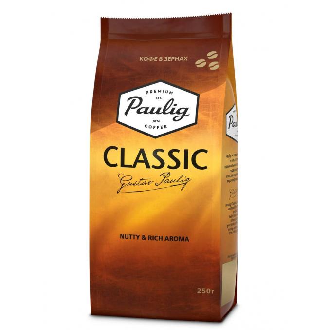 Кофе в зернах Paulig Classic 250 г