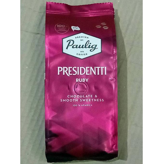 Кофе в зернах Paulig Presidentti Ruby 250 г