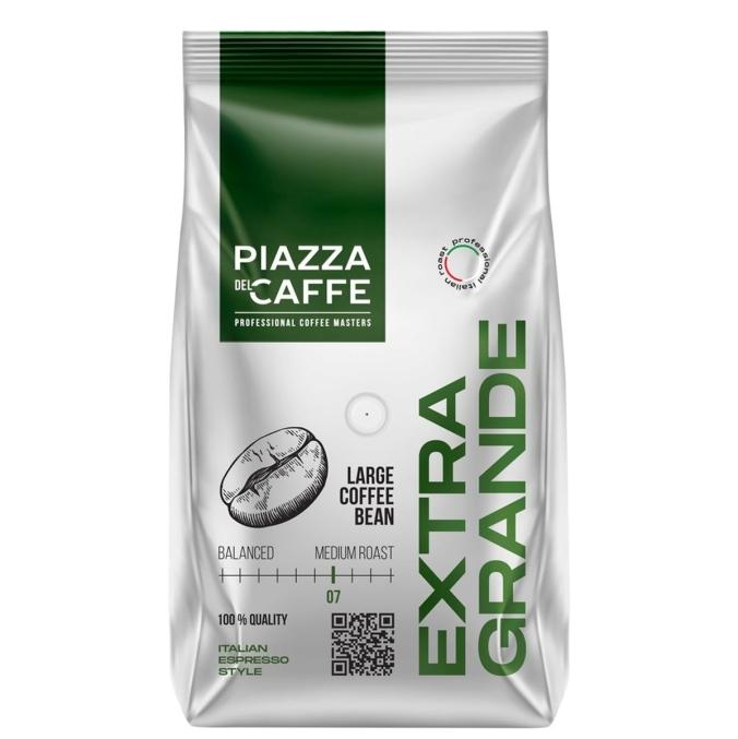 Кофе в зернах Piazza del Caffe EXTRA GRANDE 800 г