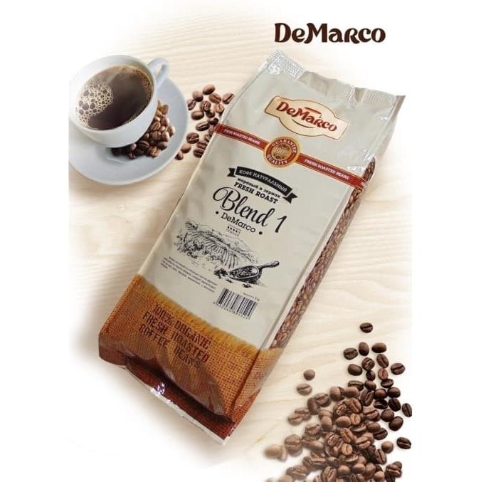 Кофе в зернах DeMarco Fresh Roast Blend 1 1000 г