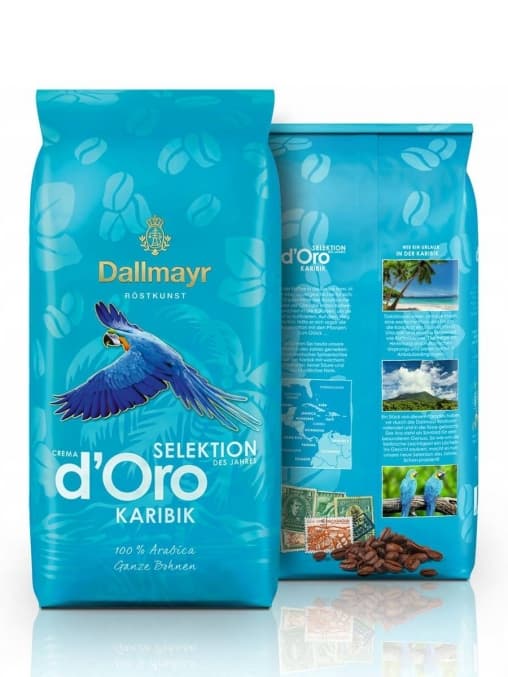 Кофе в зернах Dallmayr Crema d Oro Select Karibik 1000 г