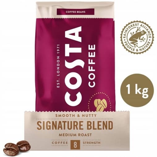 Кофе в зернах COSTA coffee Signature blend 1000 г