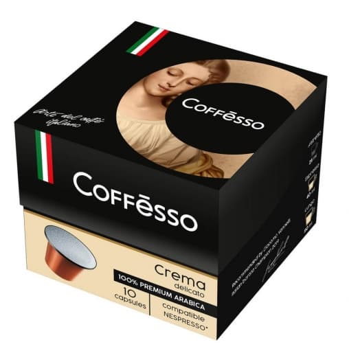 Кофе-капсулы Nespresso Coffesso Crema Delicato 5гр