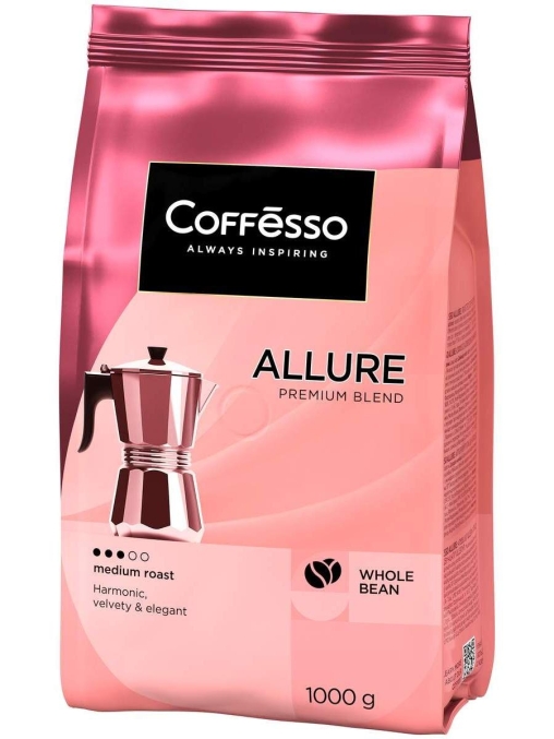 Кофе в зернах Coffesso ALLURE 1000 г