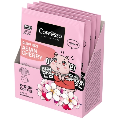 Кофе молотый Coffesso ASIAN CHERRY 5 дрип пакетов по 10 г (50 г)