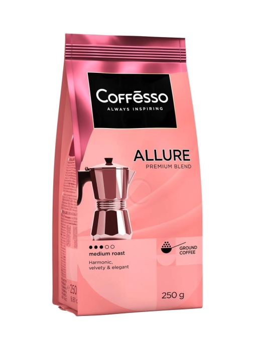 Кофе молотый Coffesso ALLURE 250 г Кофе молотый Coffesso ALLURE 250 г