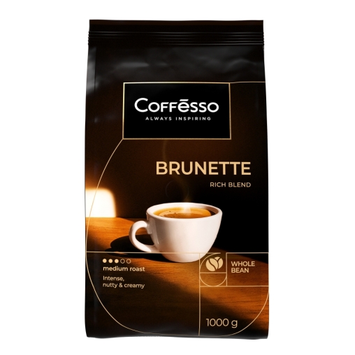 Кофе в зернах Coffesso BRUNETTE 1000 г