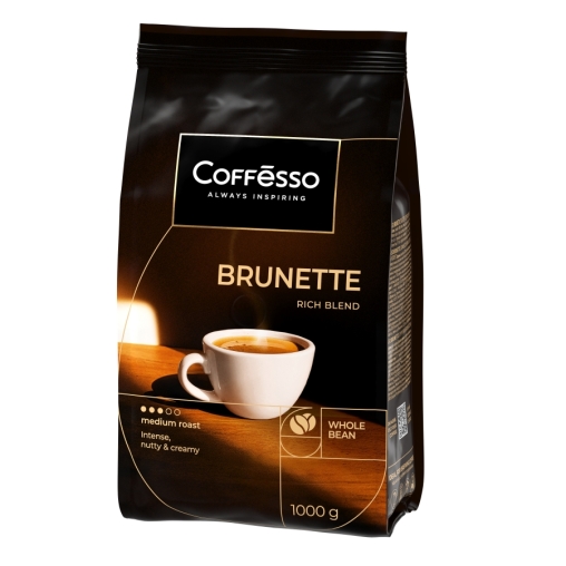 Кофе в зернах Coffesso BRUNETTE 1000 г