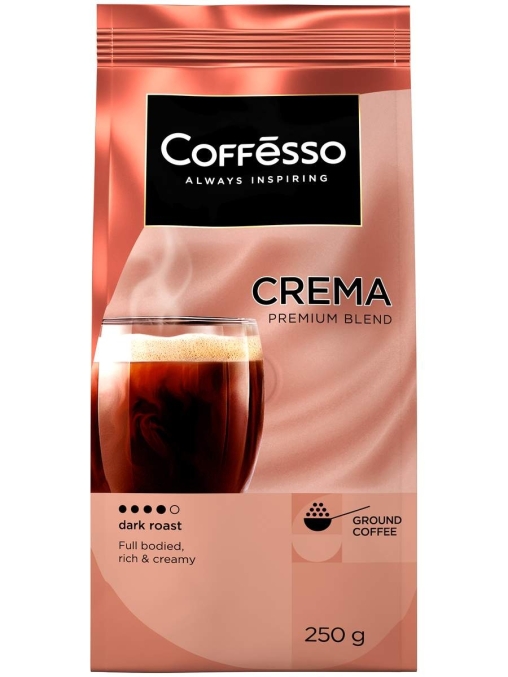Кофе молотый Coffesso Crema 250 г